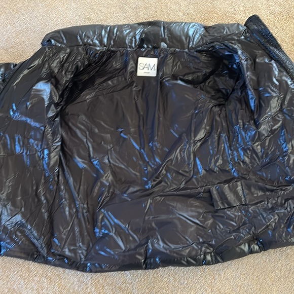 SAM. Kids Shiny Black Puffer Jacket - Picture 2 of 7
